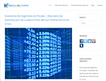 Tablet Screenshot of eldiariodeljuicio.com.ar